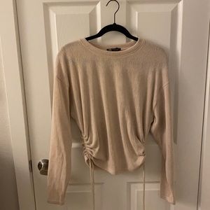 Zara drawstring side sweater